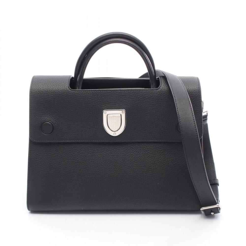 Dior DIOREVER handbag leather black